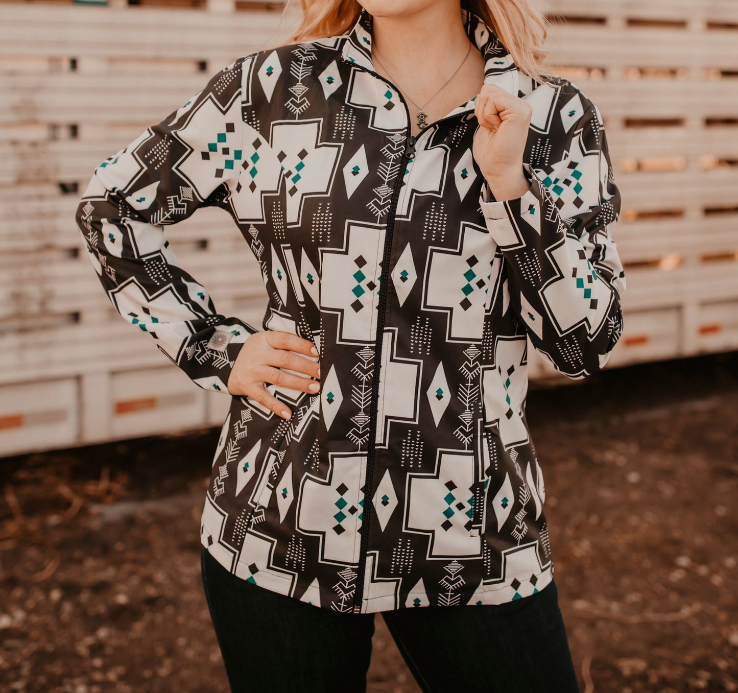 Black Aztec Jacket