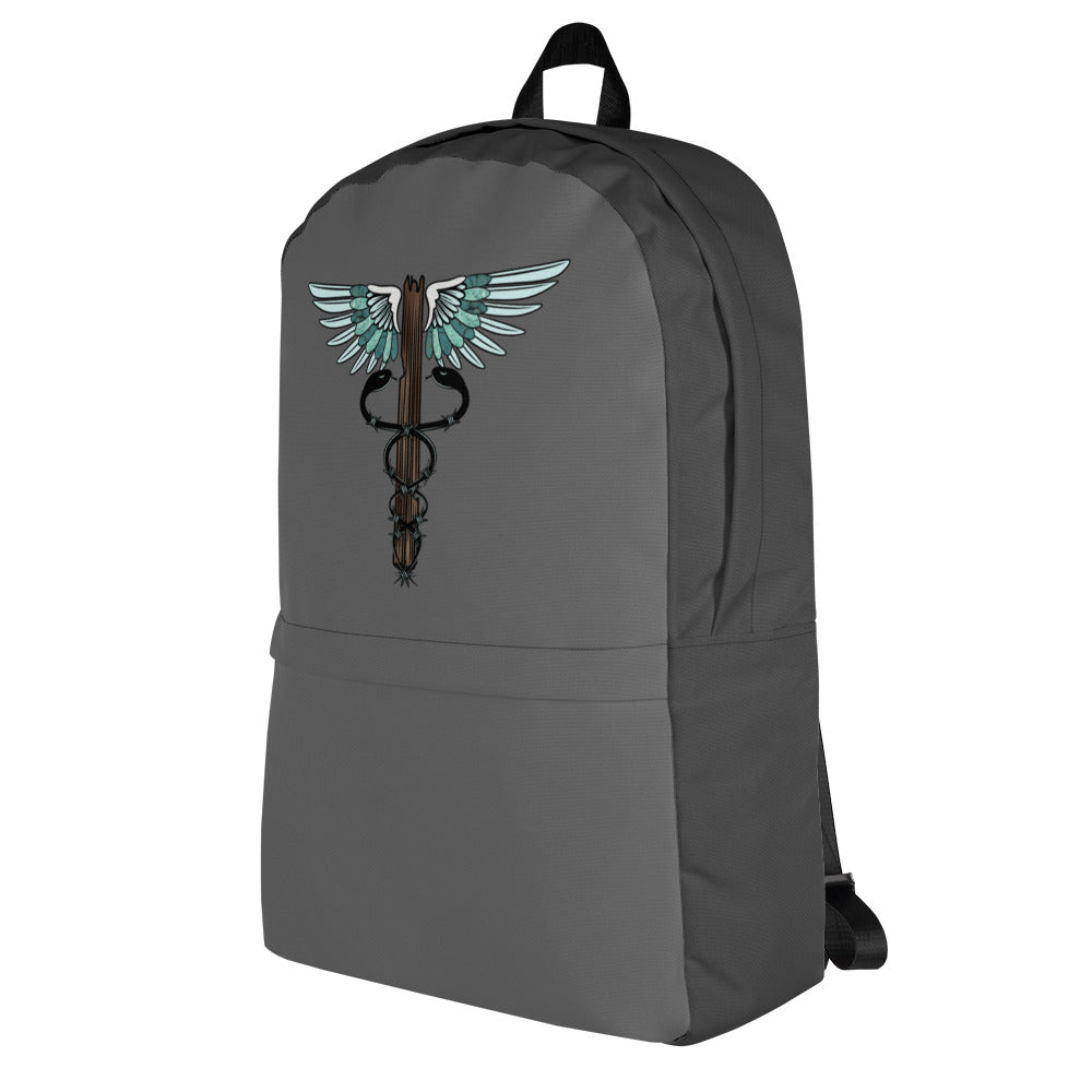 Cowgirl Caduceus- Print Backpack