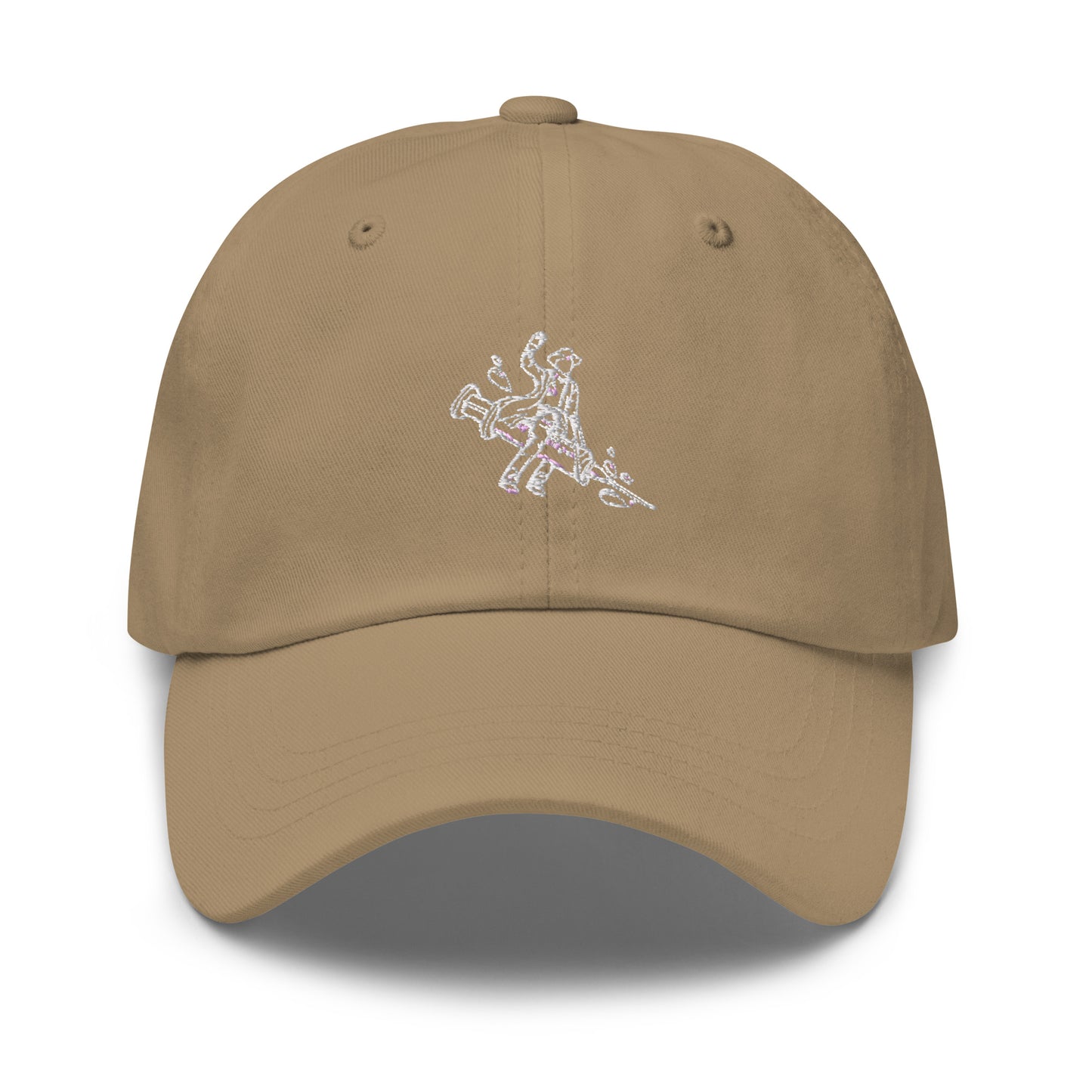 TWNM- Embroidered Dad Hat White Logo