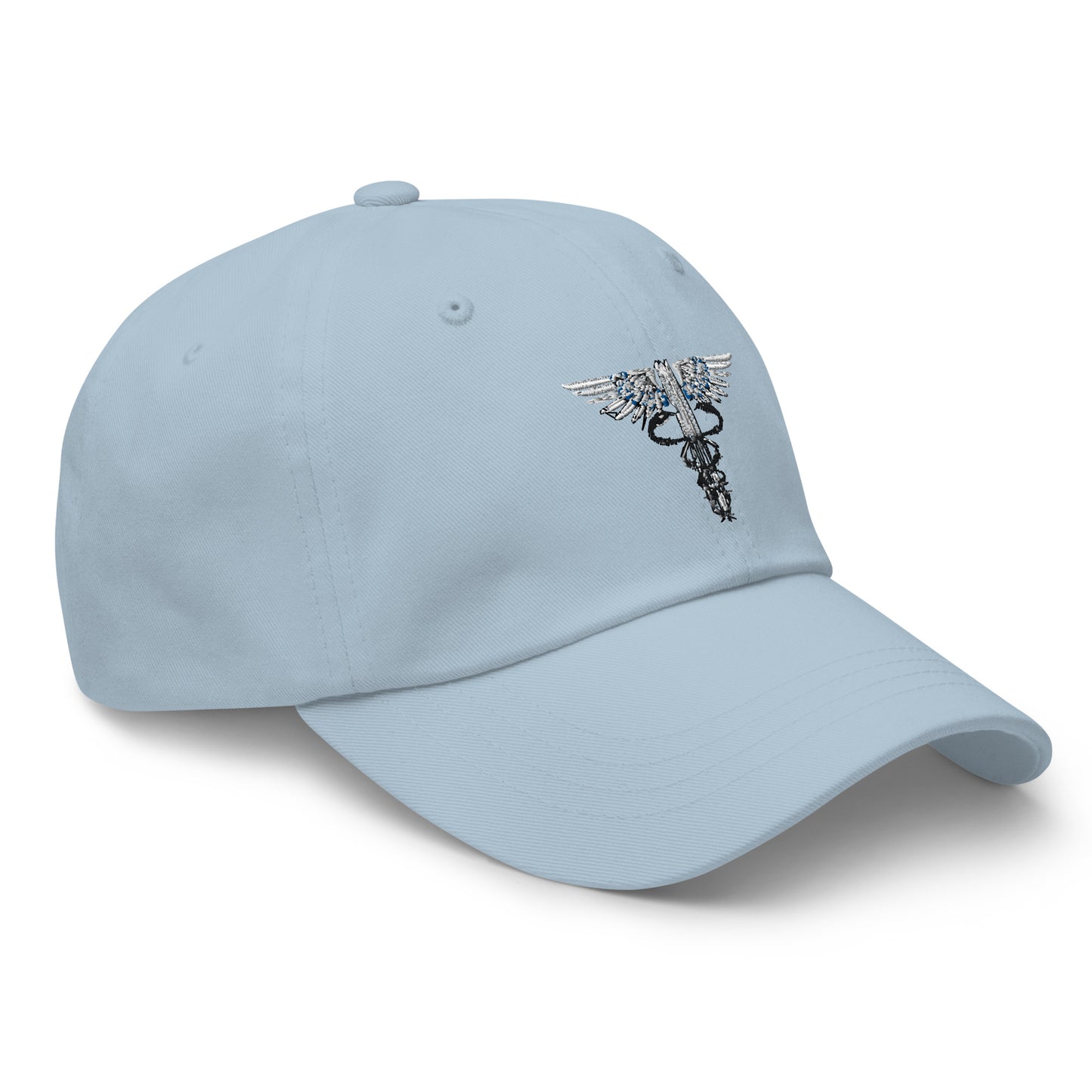 Cowgirl Caduceus- Embroidered Dad Hat