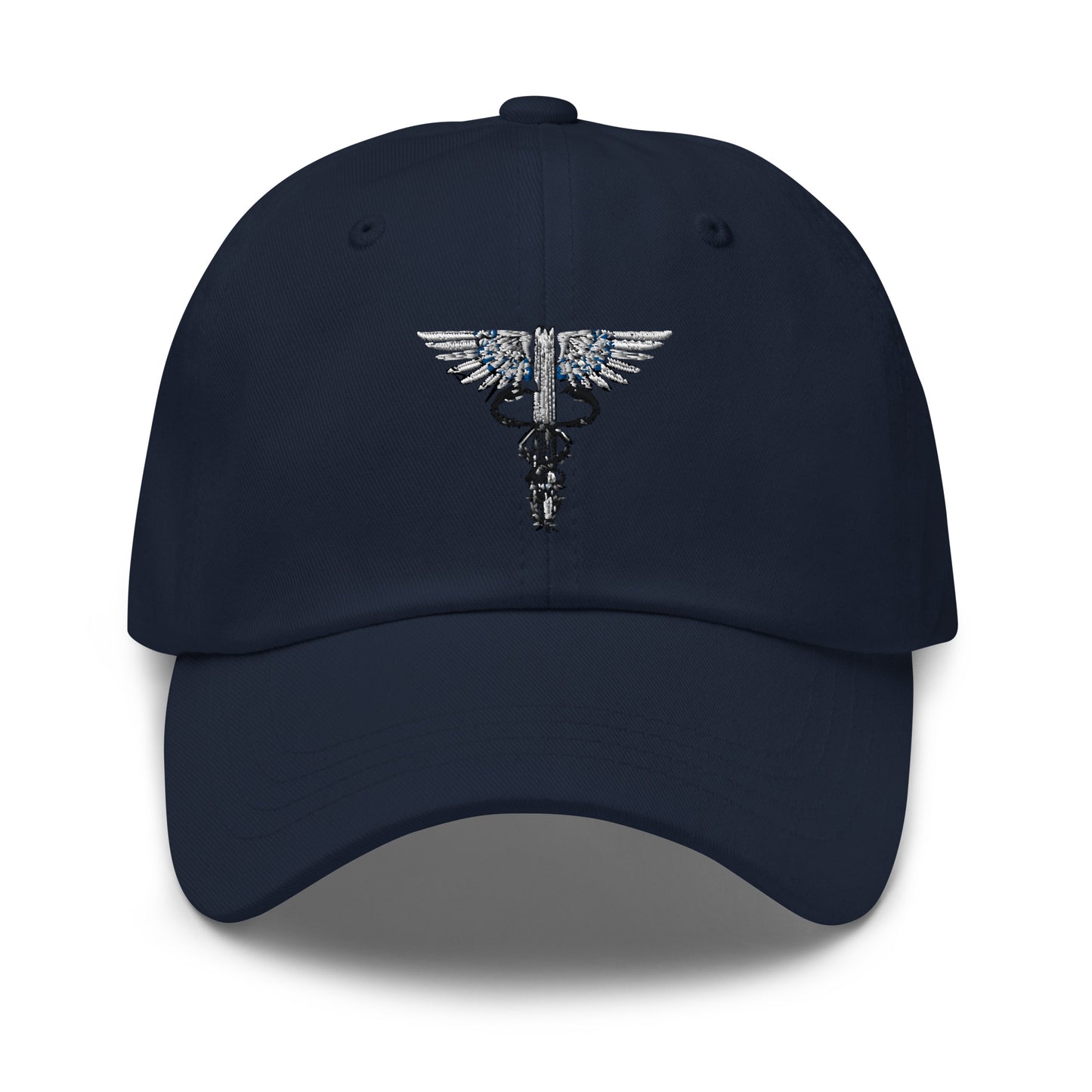 Cowgirl Caduceus- Embroidered Dad Hat