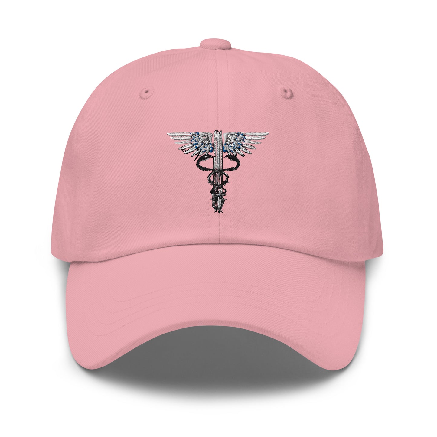 Cowgirl Caduceus- Embroidered Dad Hat