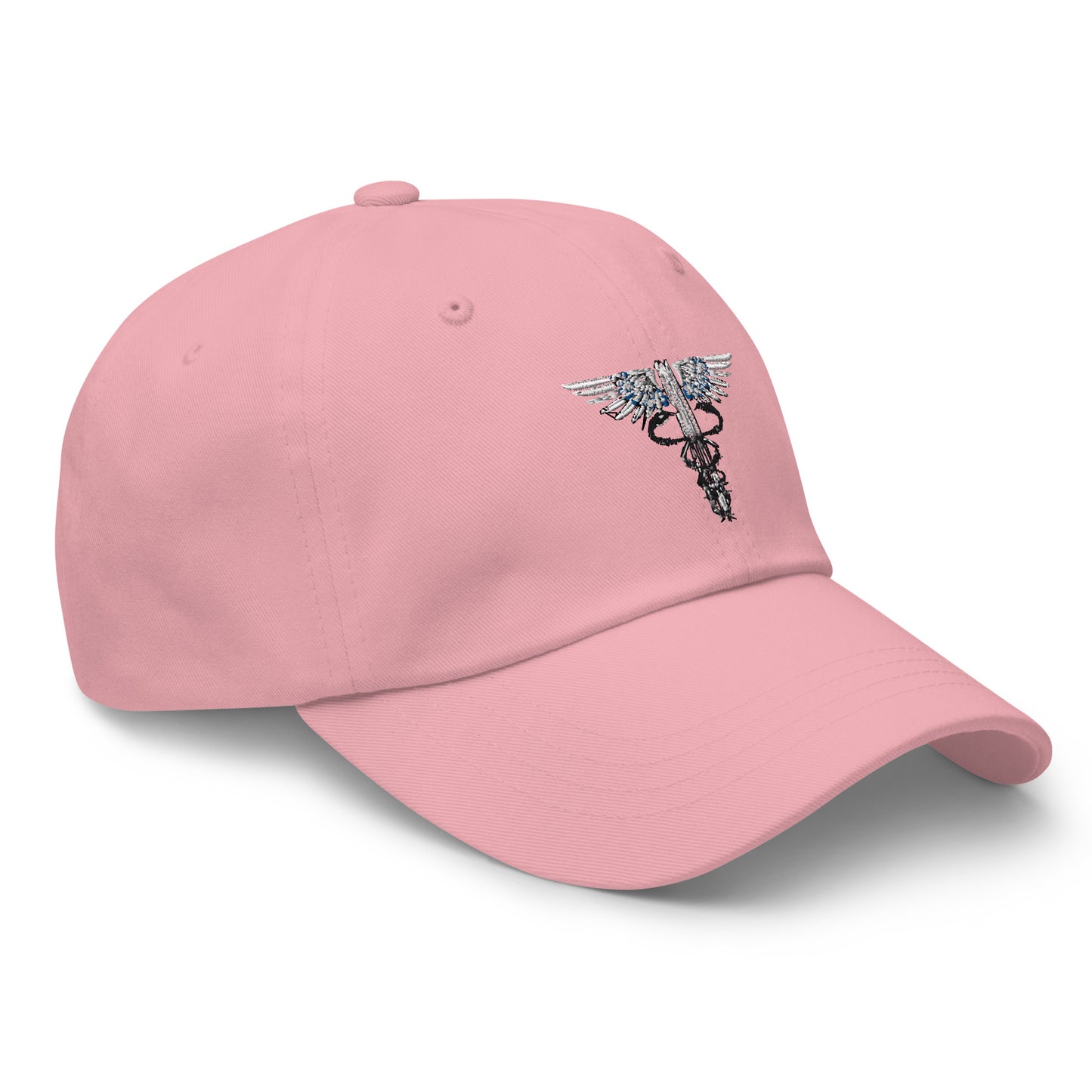 Cowgirl Caduceus- Embroidered Dad Hat