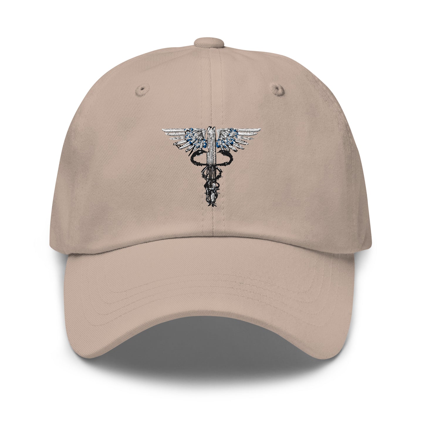 Cowgirl Caduceus- Embroidered Dad Hat