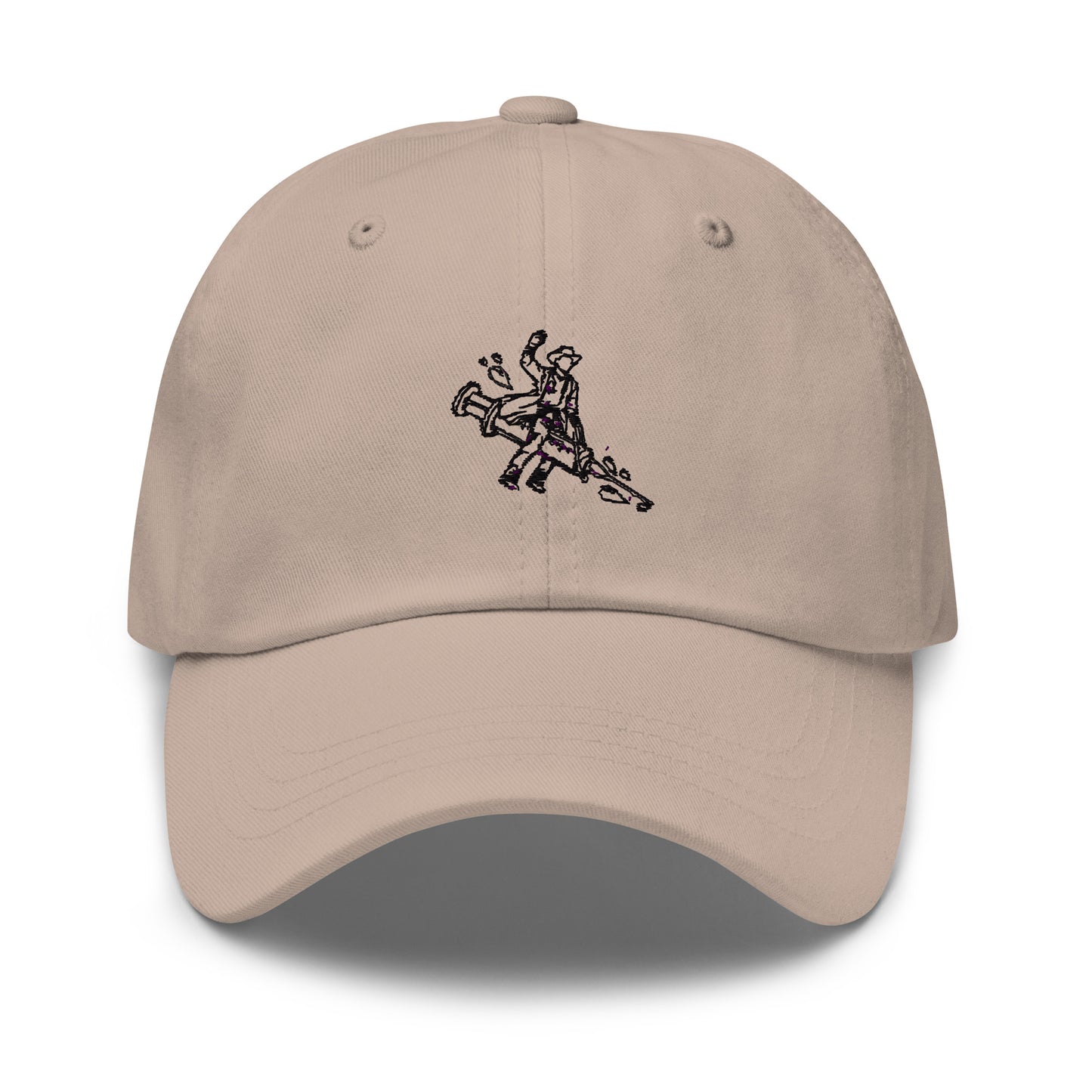 TWNM- Embroidered Dad Hat Black Logo