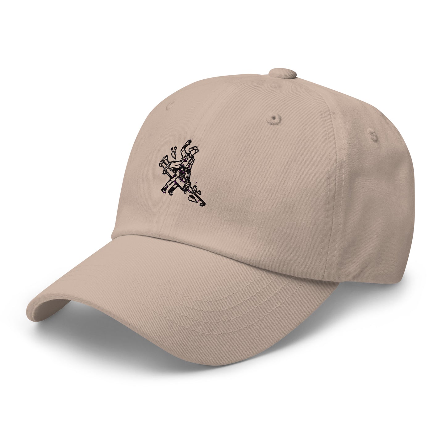 TWNM- Embroidered Dad Hat Black Logo