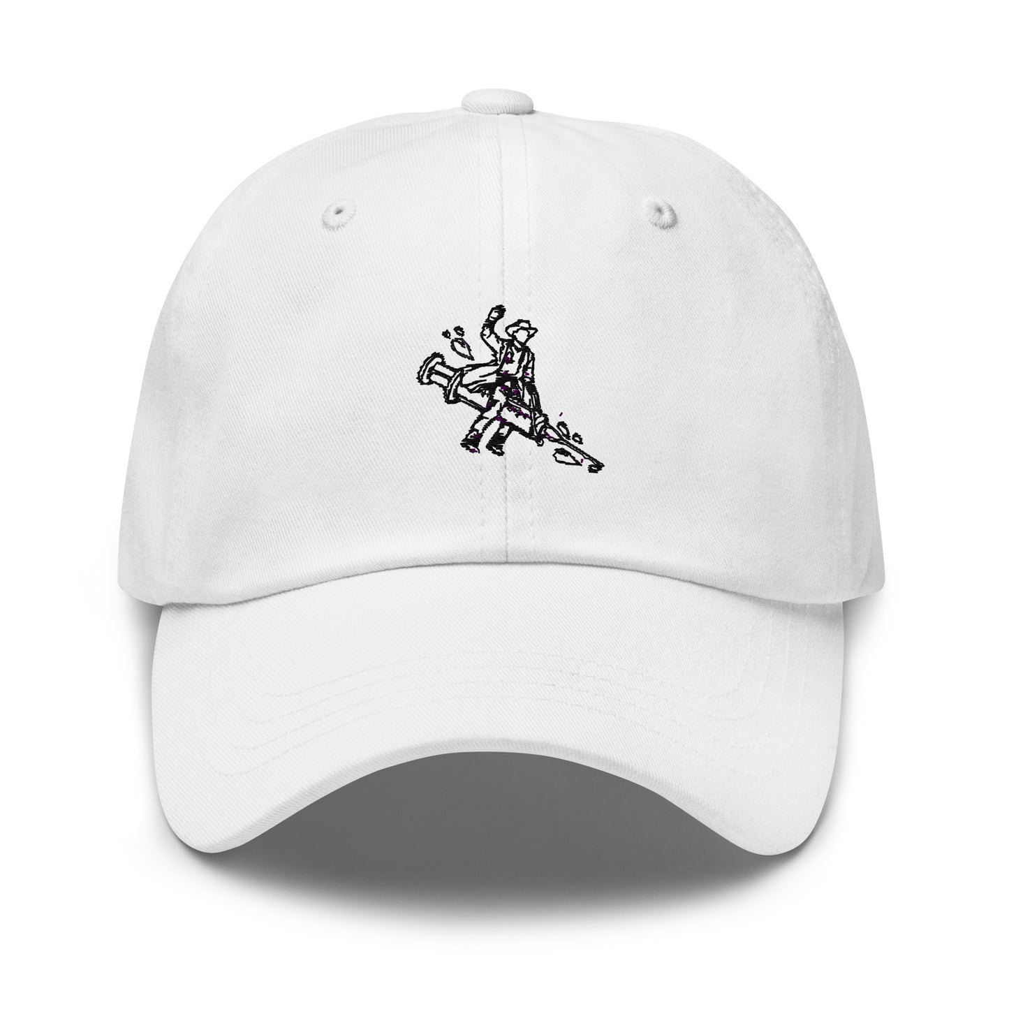TWNM- Embroidered Dad Hat Black Logo