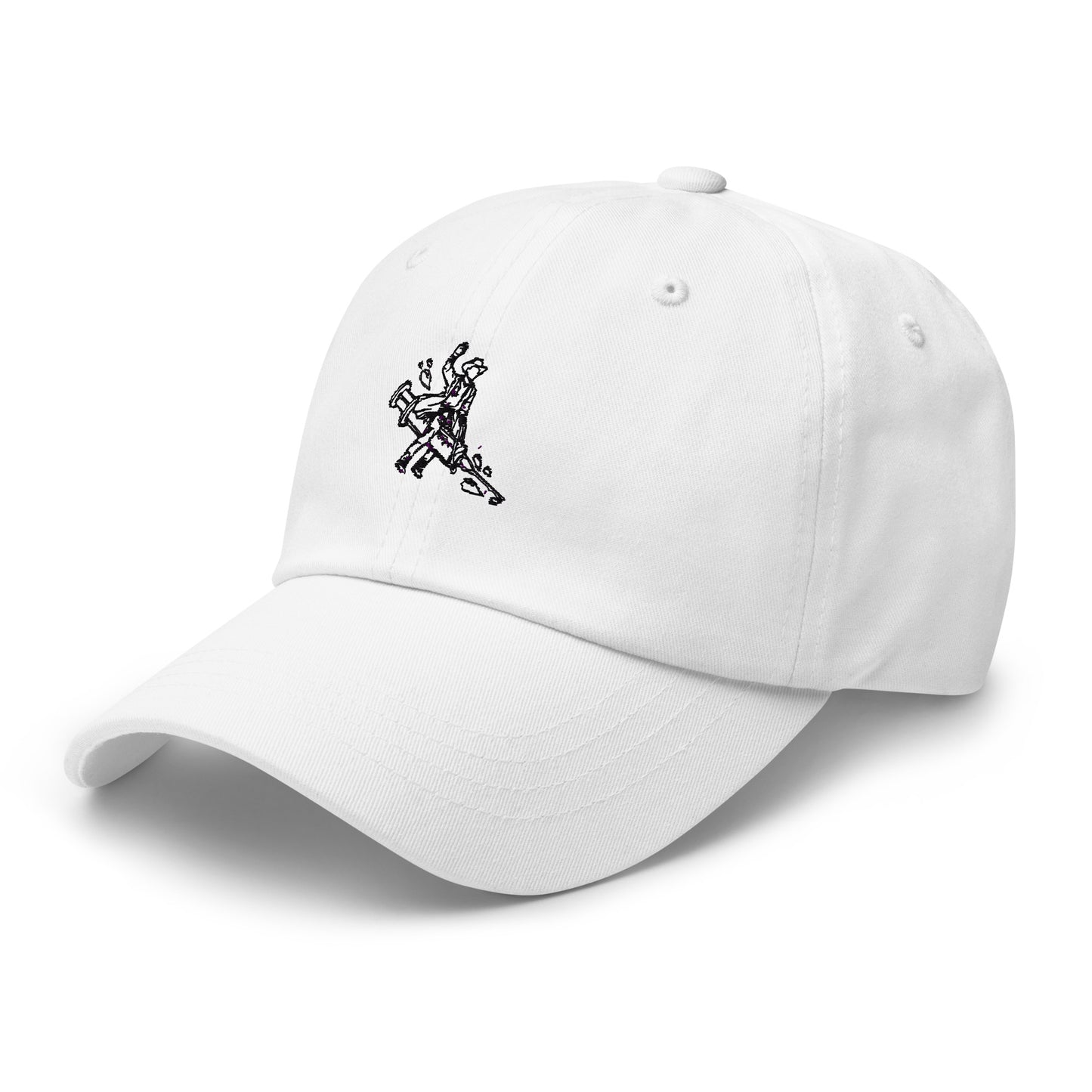 TWNM- Embroidered Dad Hat Black Logo