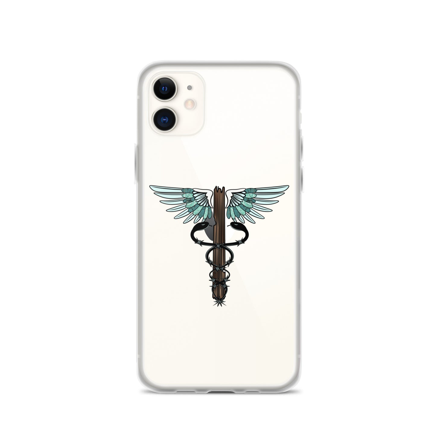 Cowgirl Caduceus- Clear Case for iPhone®