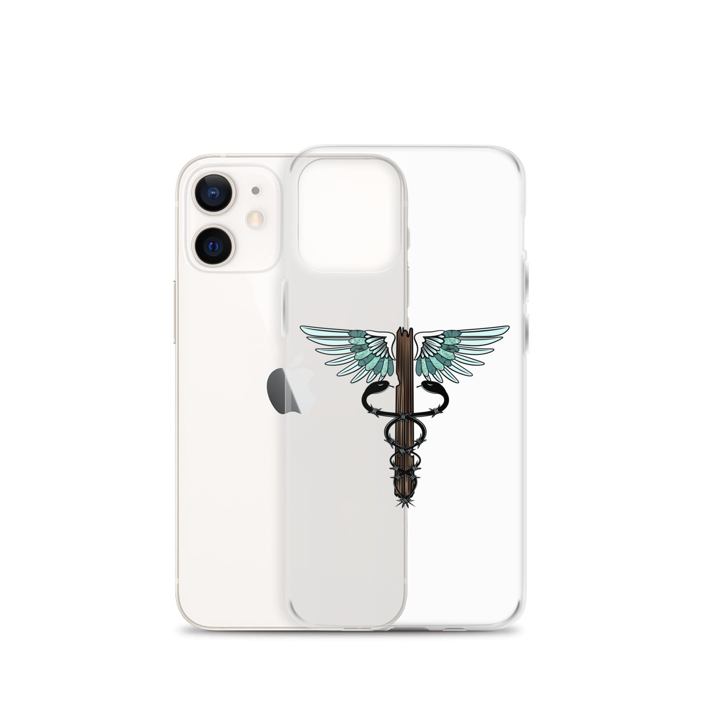 Cowgirl Caduceus- Clear Case for iPhone®