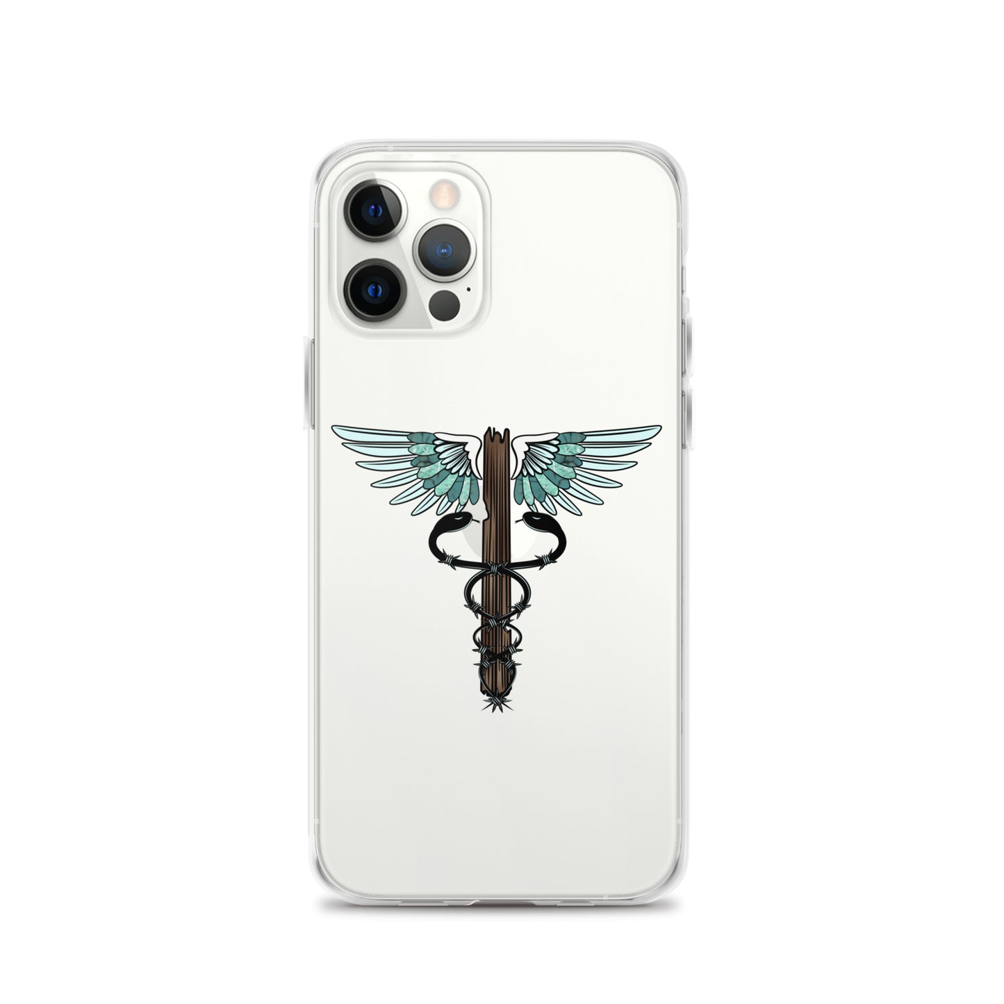 Cowgirl Caduceus- Clear Case for iPhone®