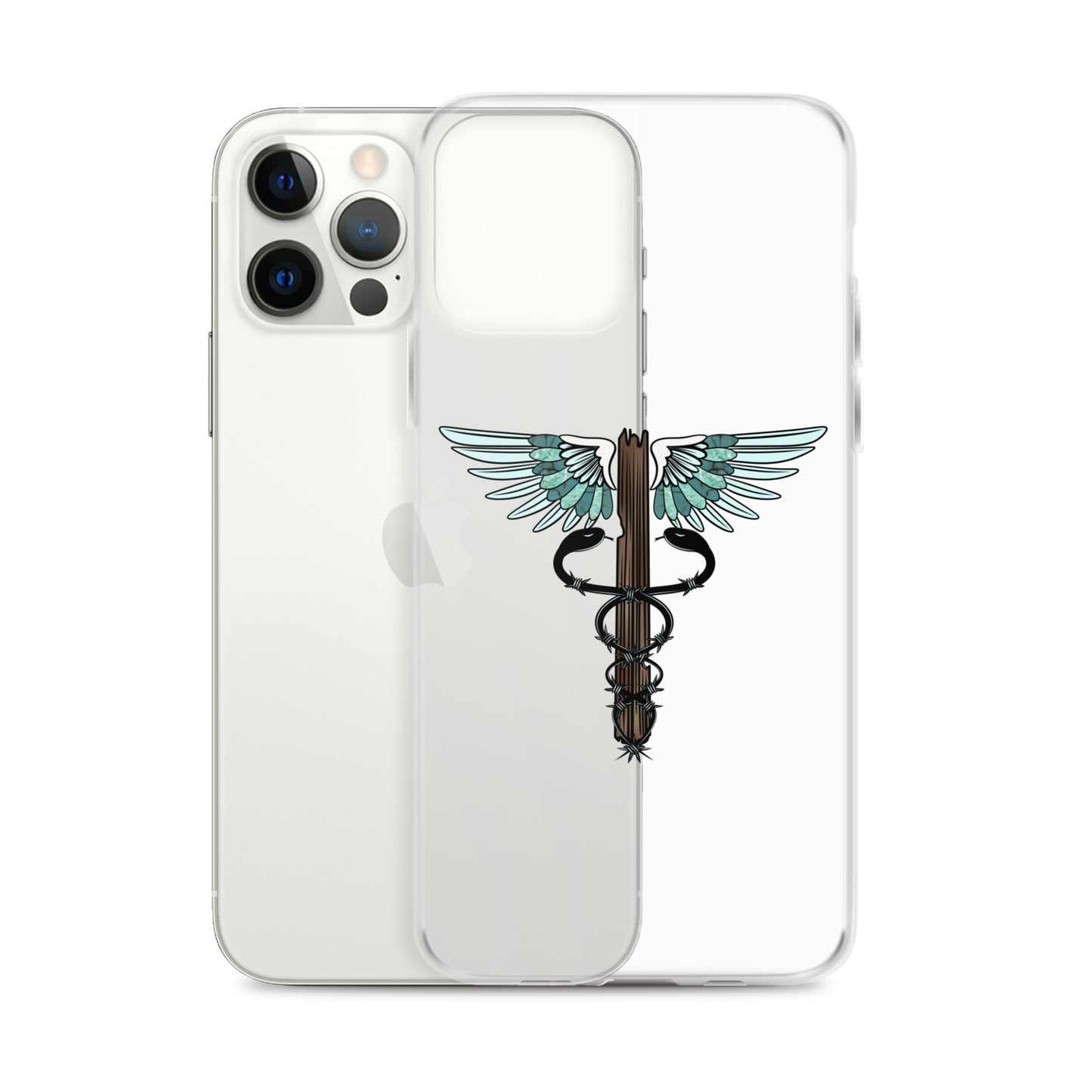 Cowgirl Caduceus- Clear Case for iPhone®