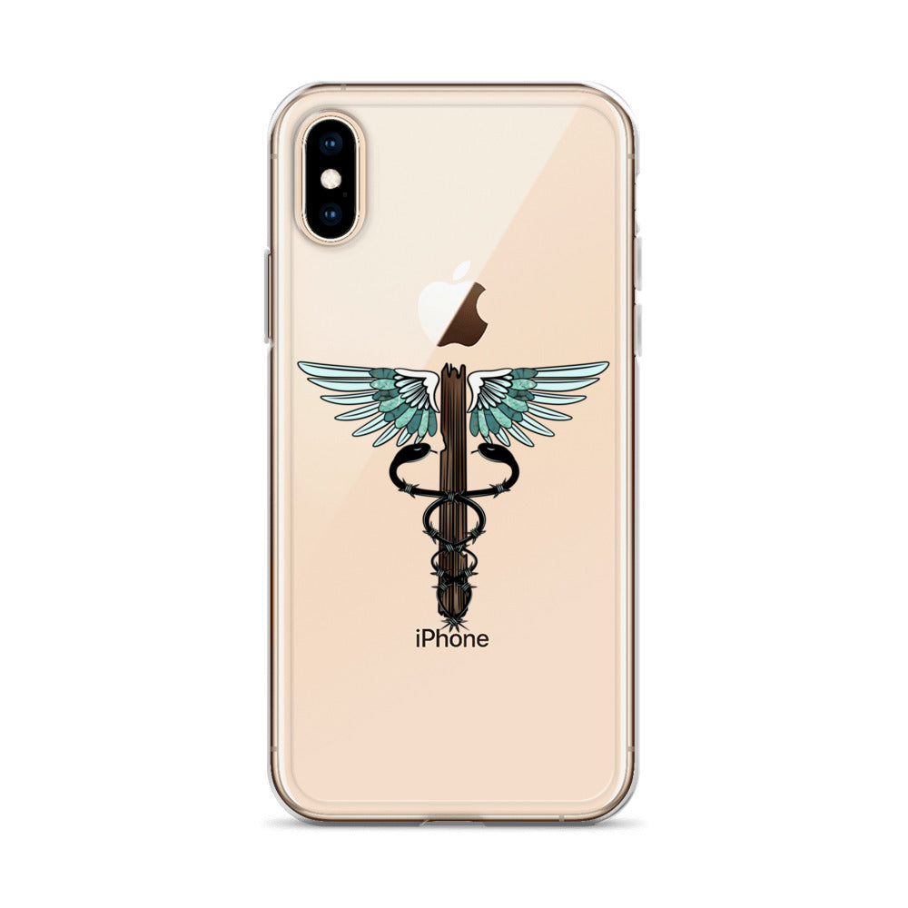 Cowgirl Caduceus- Clear Case for iPhone®