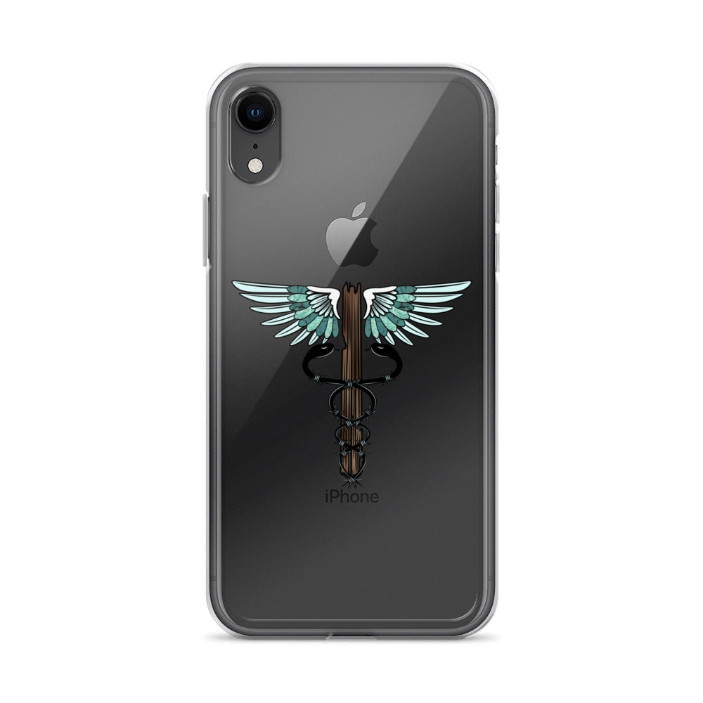 Cowgirl Caduceus- Clear Case for iPhone®