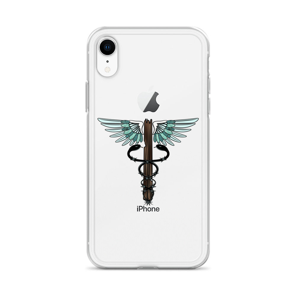 Cowgirl Caduceus- Clear Case for iPhone®