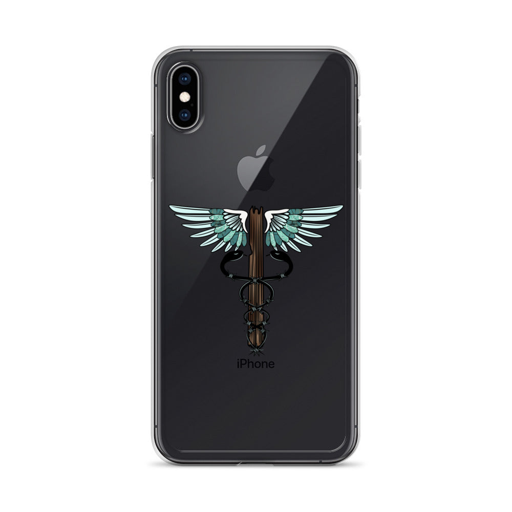 Cowgirl Caduceus- Clear Case for iPhone®