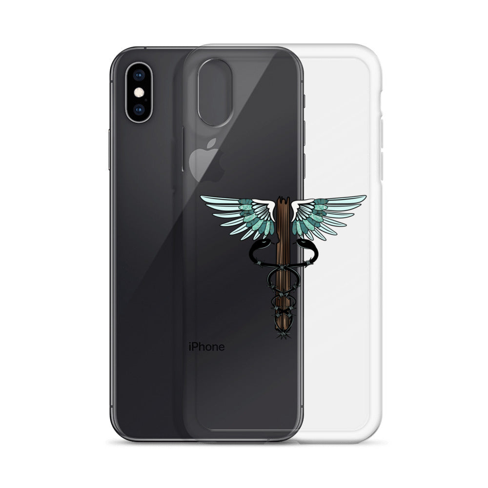 Cowgirl Caduceus- Clear Case for iPhone®