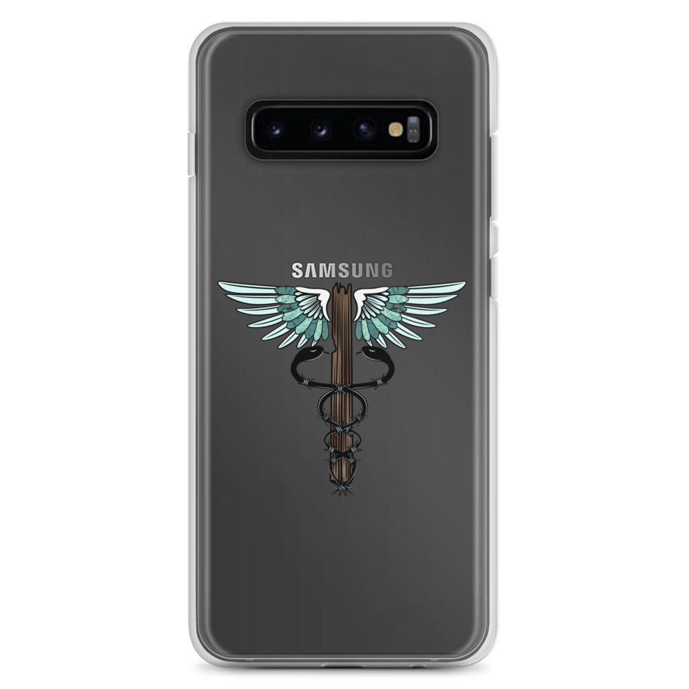 Cowgirl Caduceus-Clear Case for Samsung®