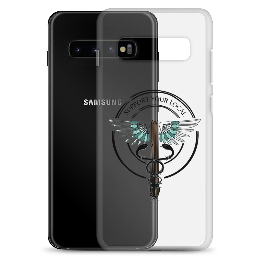Support Your Local- Clear Case for Samsung®