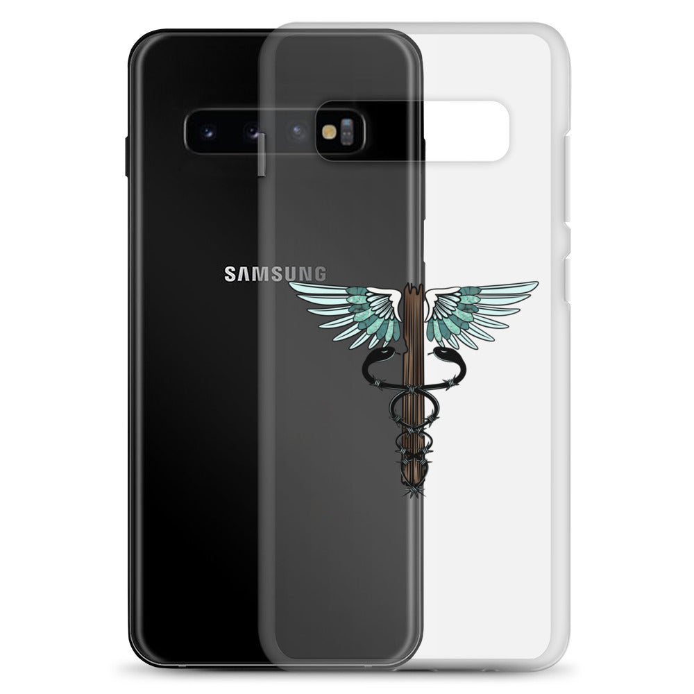 Cowgirl Caduceus-Clear Case for Samsung®