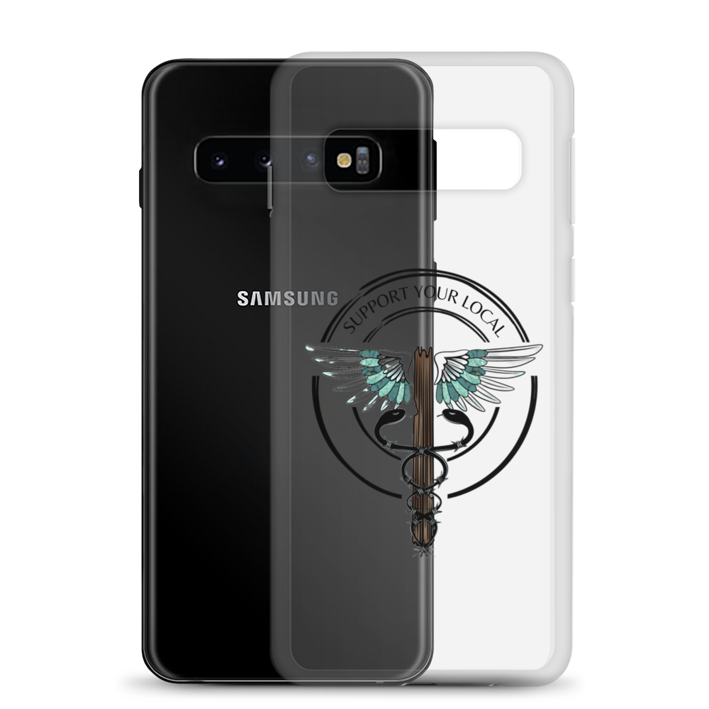 Support Your Local- Clear Case for Samsung®