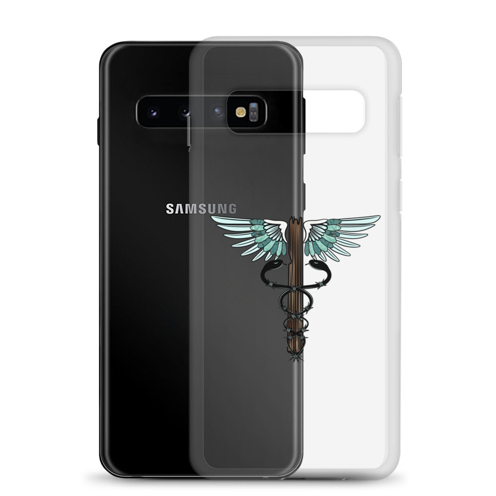 Cowgirl Caduceus-Clear Case for Samsung®