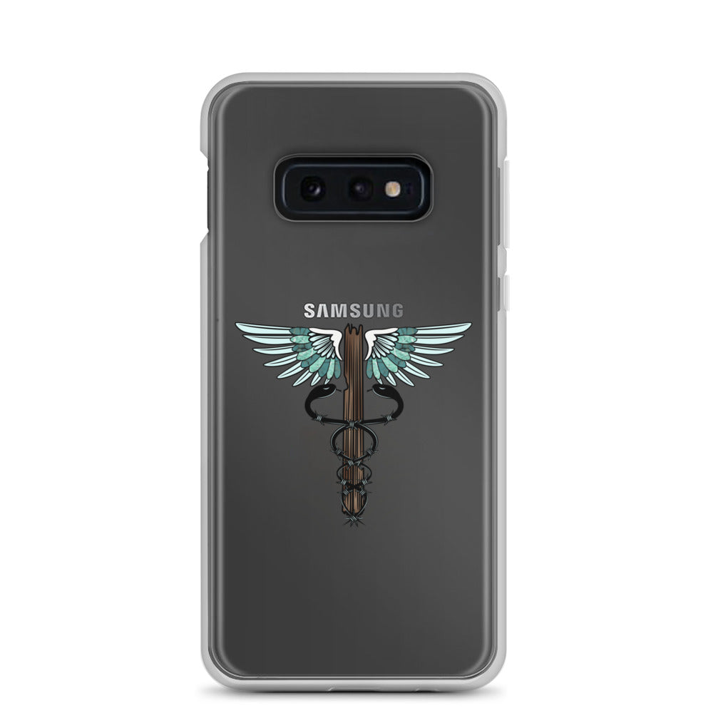 Cowgirl Caduceus-Clear Case for Samsung®