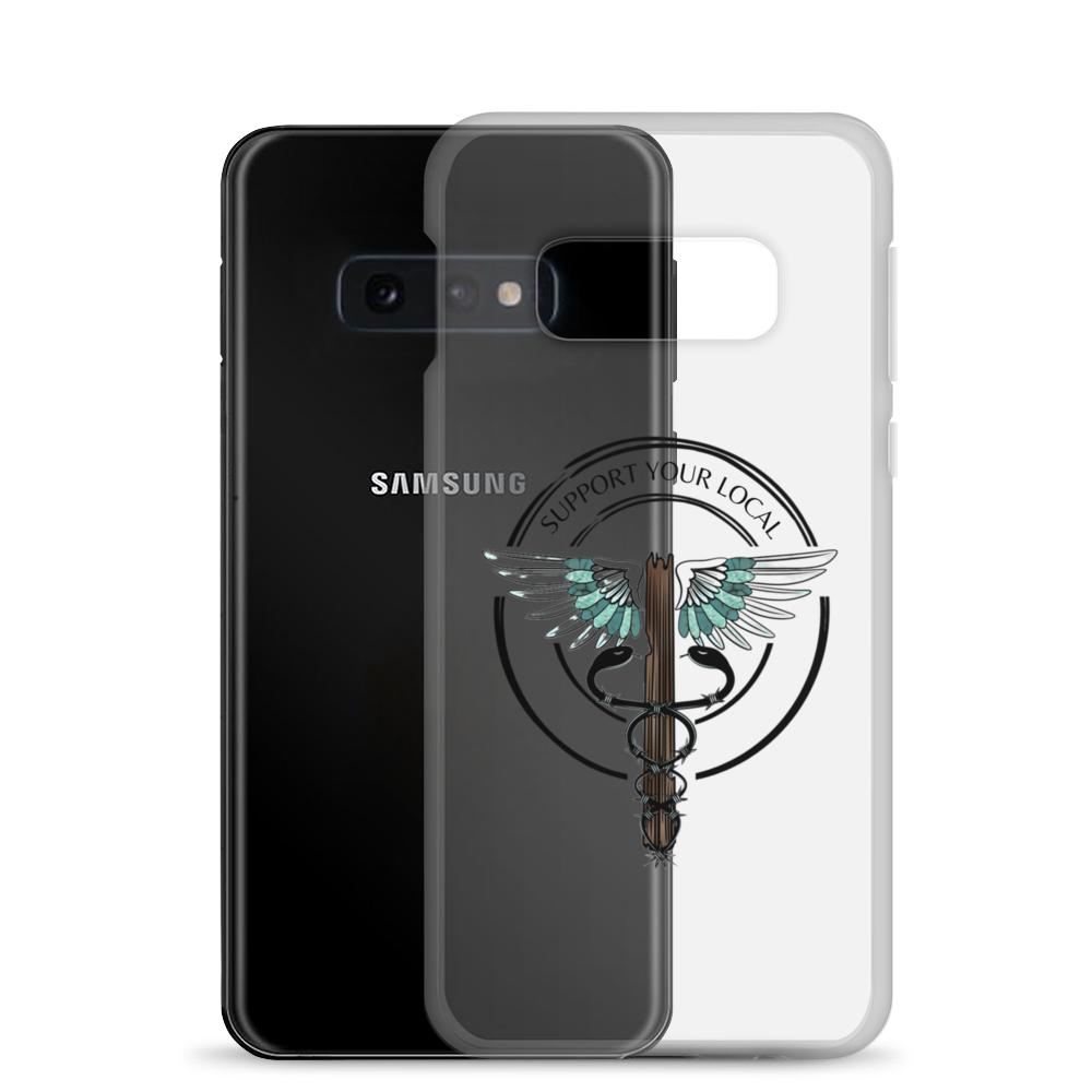 Support Your Local- Clear Case for Samsung®