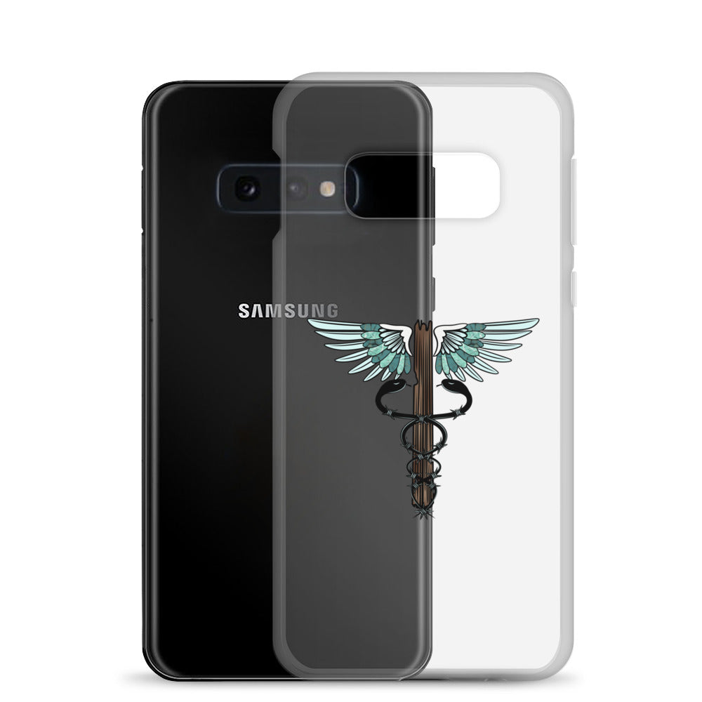 Cowgirl Caduceus-Clear Case for Samsung®