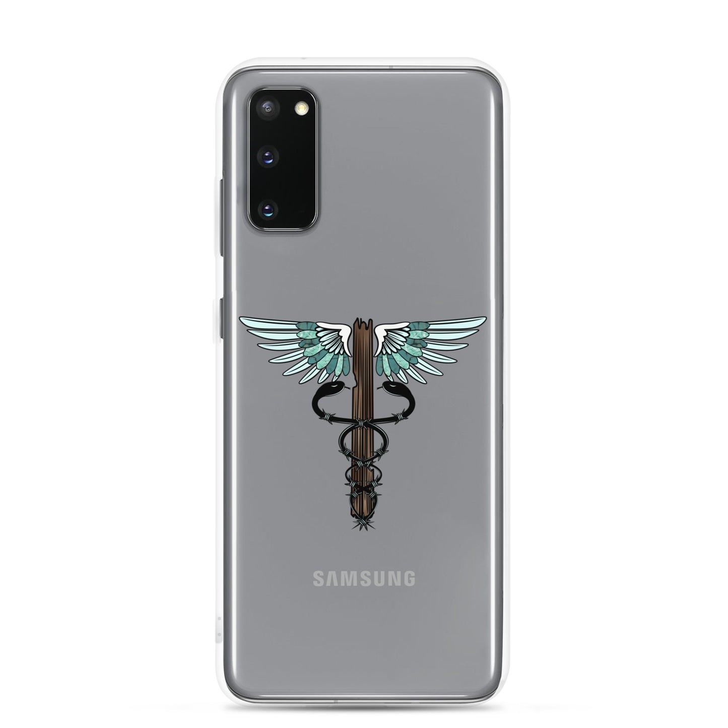 Cowgirl Caduceus-Clear Case for Samsung®