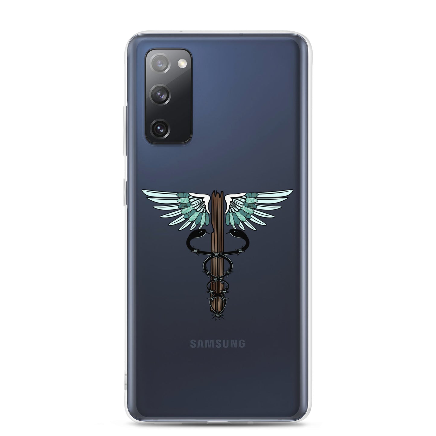 Cowgirl Caduceus-Clear Case for Samsung®