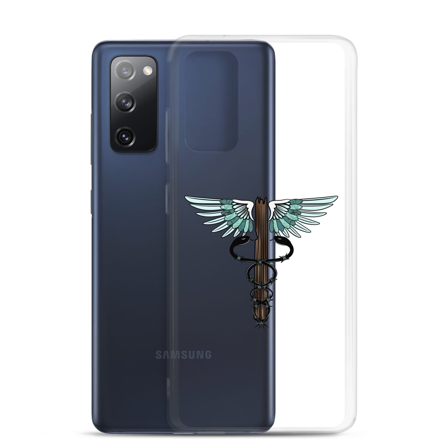 Cowgirl Caduceus-Clear Case for Samsung®