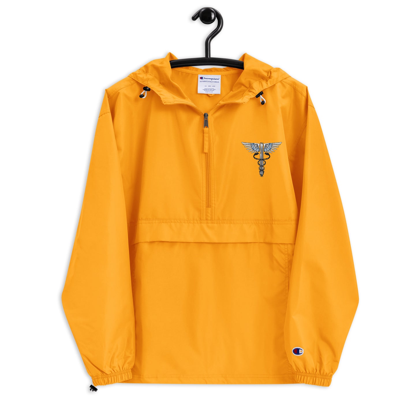 Cowgirl Caduceus-Embroidered Champion Packable Jacket