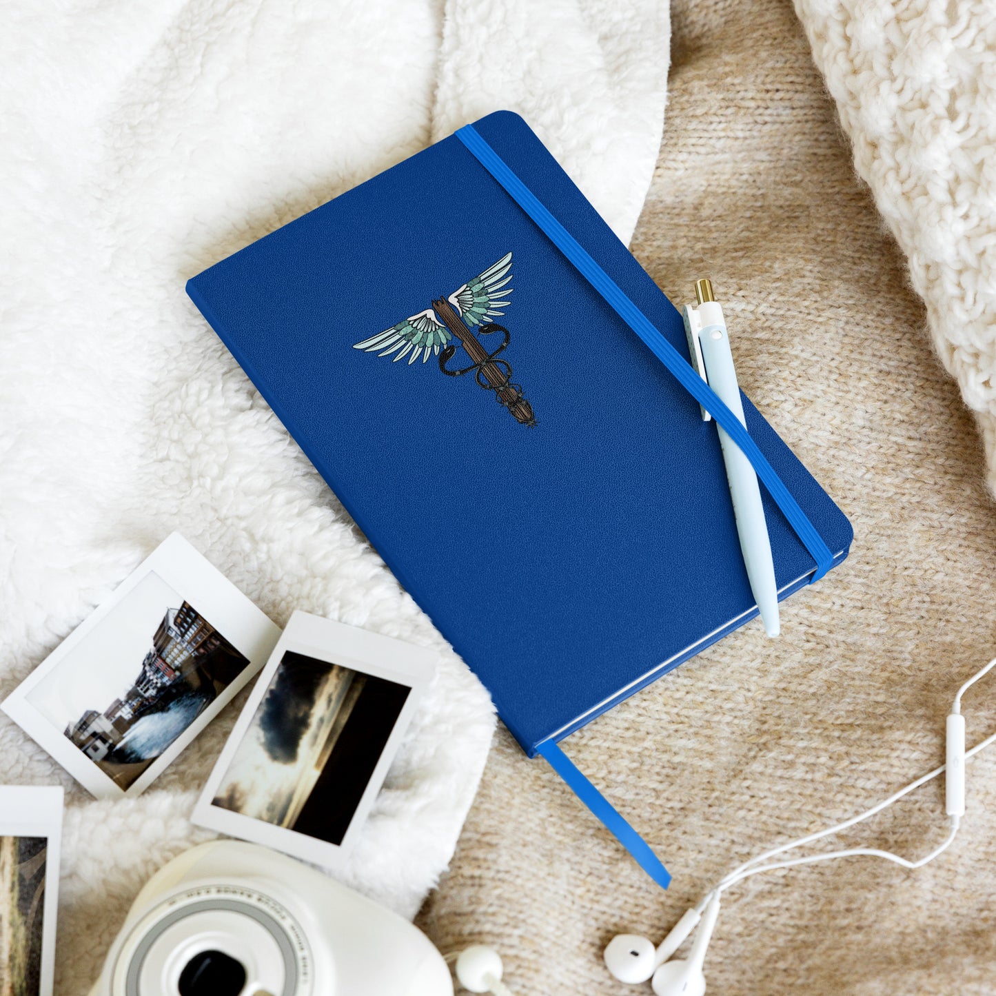 Cowgirl Caduceus Hardcover Bound Notebook