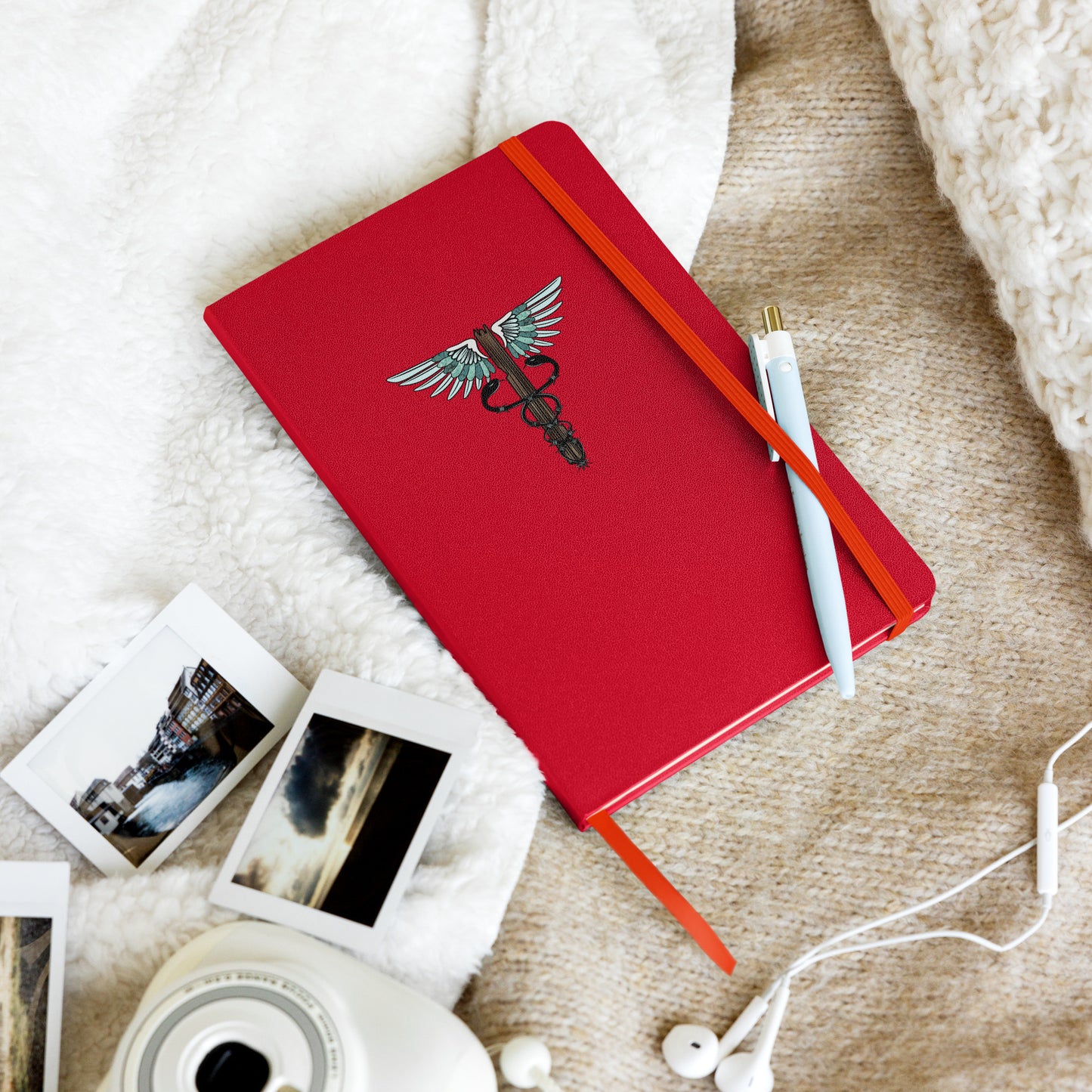 Cowgirl Caduceus Hardcover Bound Notebook