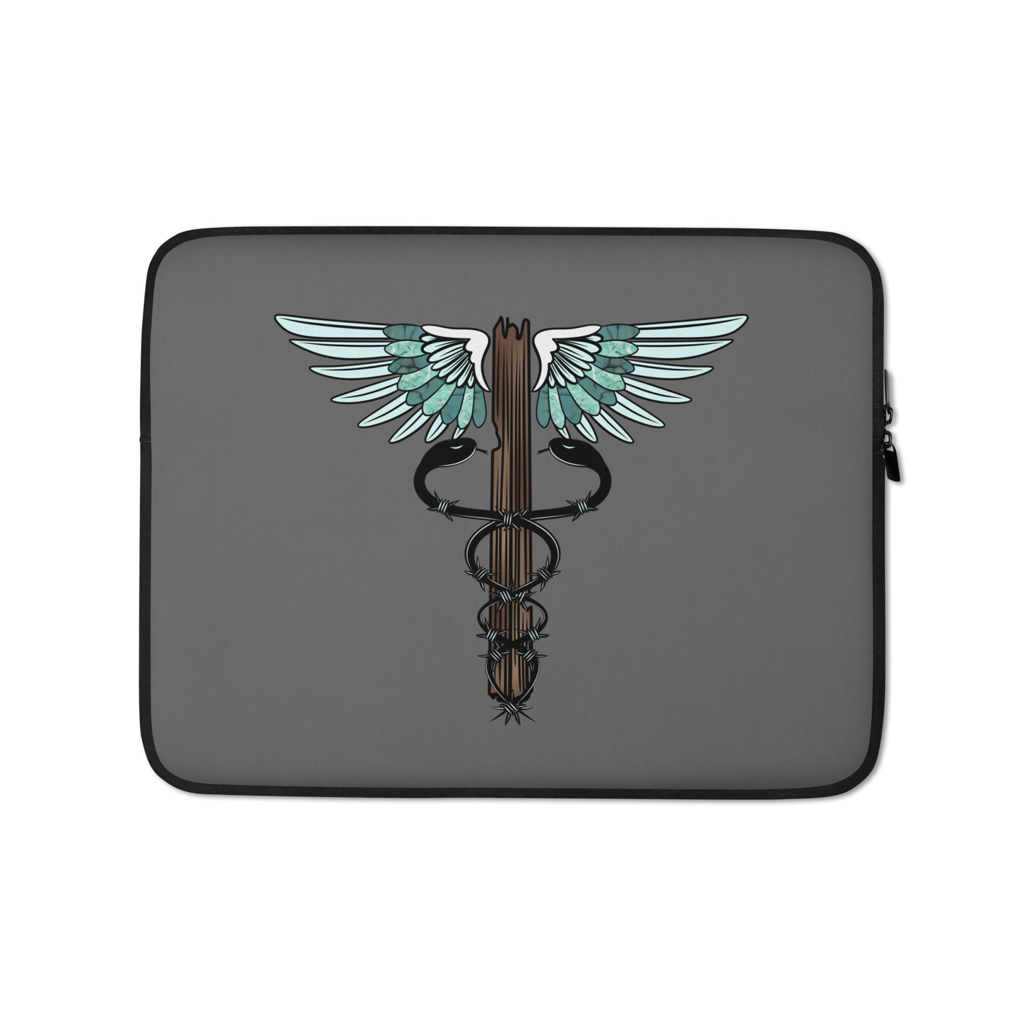 Cowgirl Caduceus- Laptop Sleeve