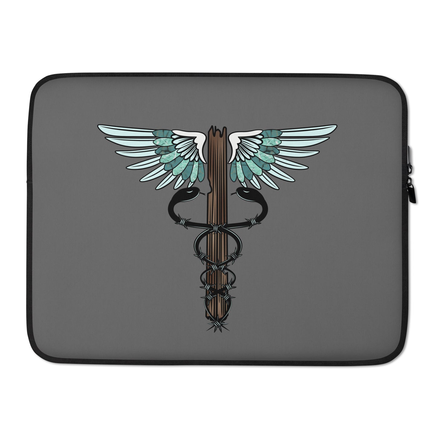 Cowgirl Caduceus- Laptop Sleeve