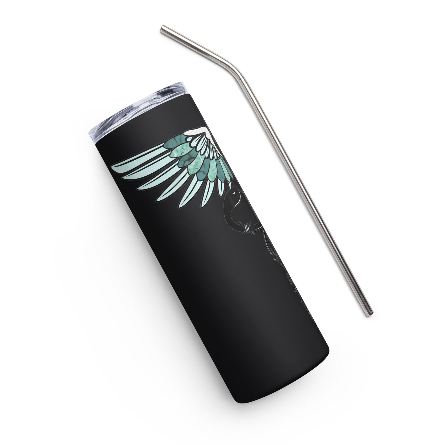 Cowgirl Caduceus- Stainless Steel Tumbler