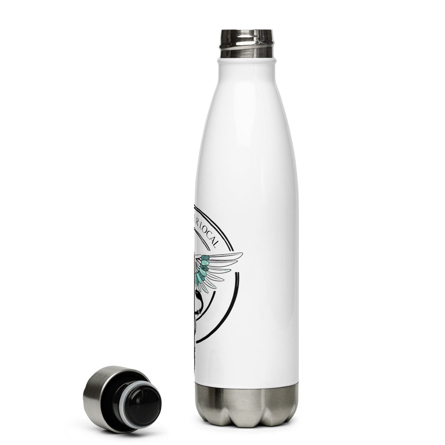 Support Your Local- Stainless Steel Water Bottle