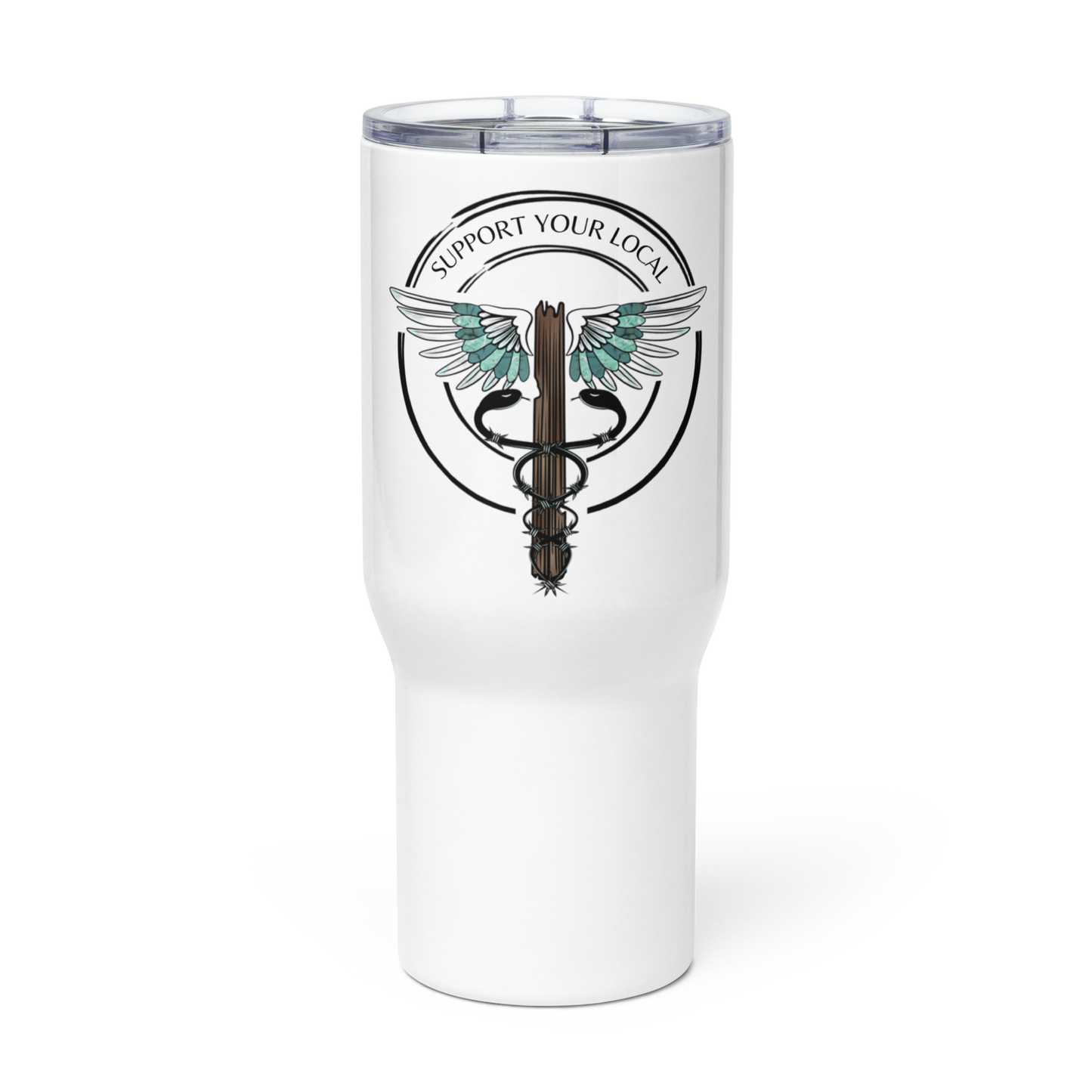 Support Your Local- Travel Tumbler