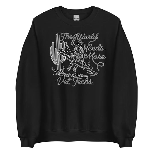 TWNM- Vet Techs Unisex Sweatshirt Dark Colors
