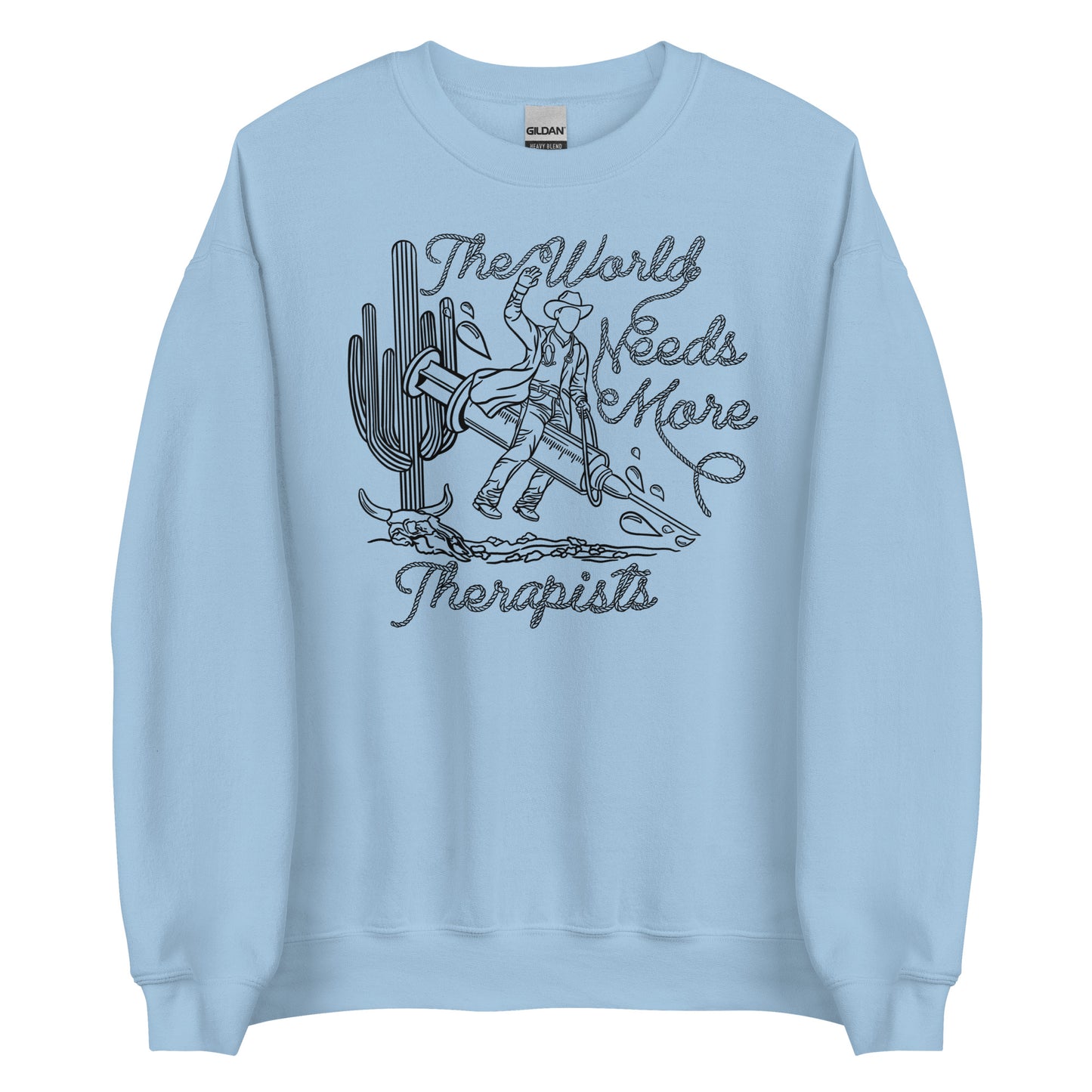 TWNM- Therapists Unisex Crewneck Light Colors