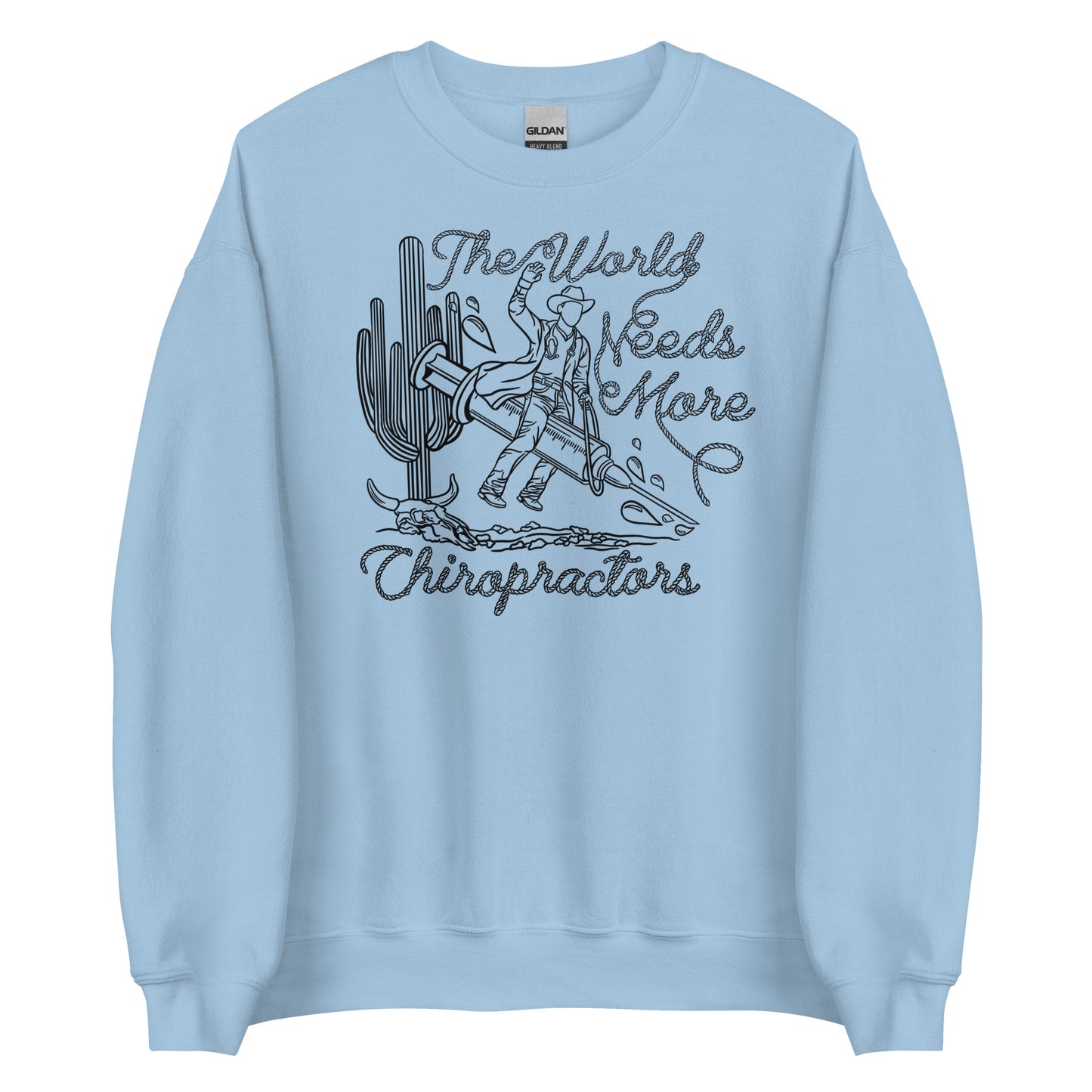 TWNM- Chiropractors Unisex Crewneck Light Colors