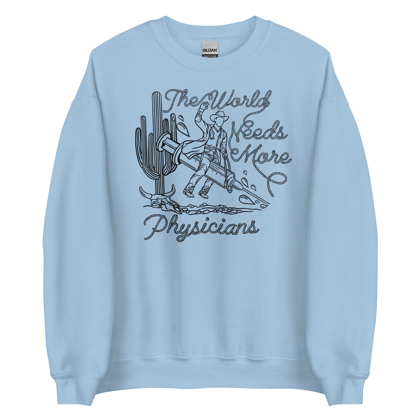 TWNM- Physicians Unisex Crewneck Light Colors