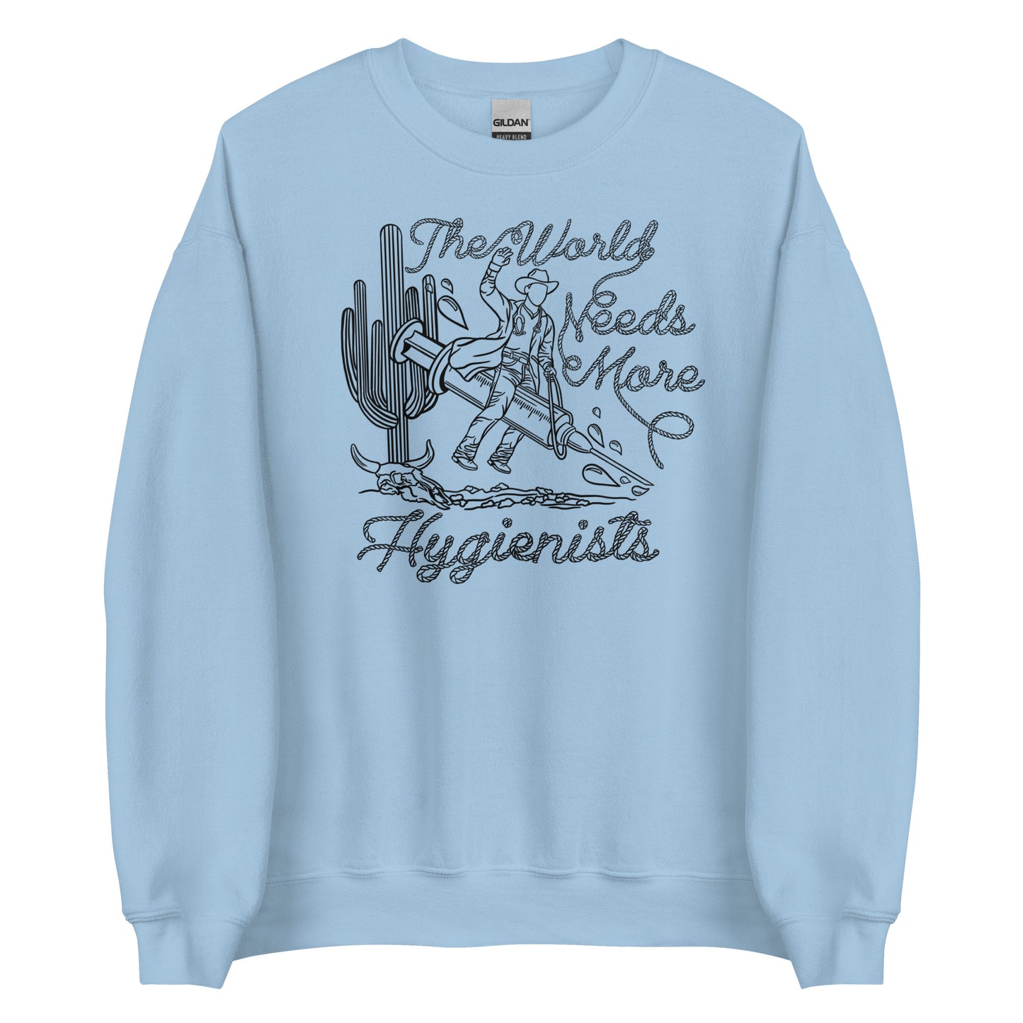 TWNM- Hygienists Unisex Crewneck Light Colors