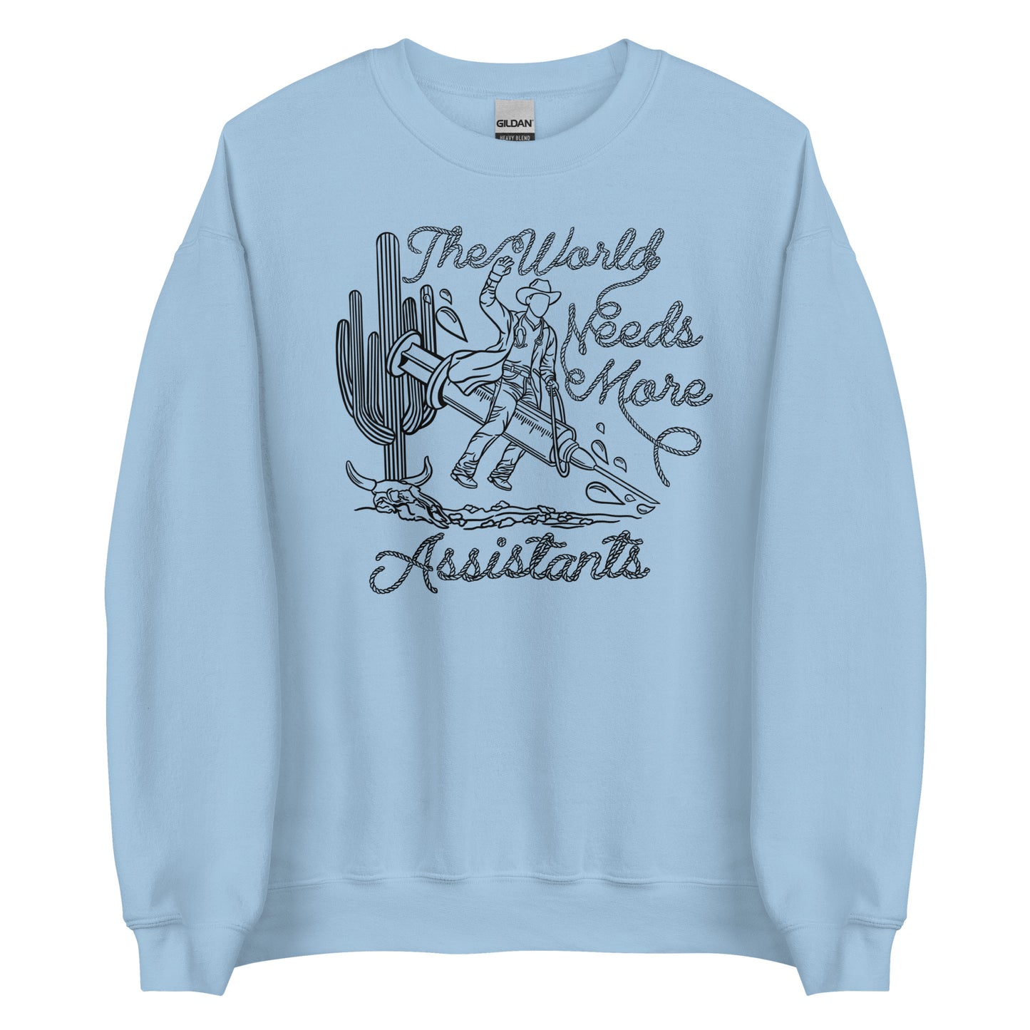 TWNM- Assistants Unisex Crewneck Light Colors