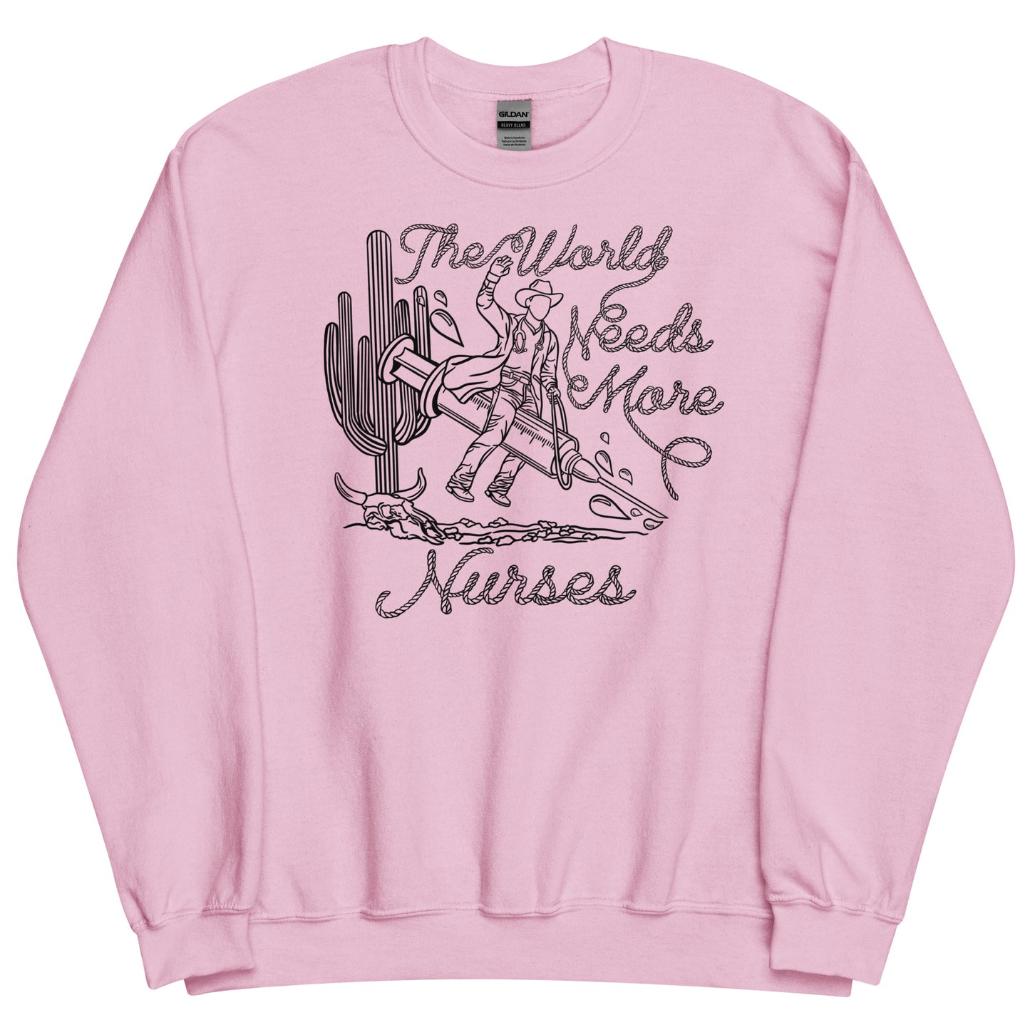 TWNM- Nurses Unisex Crewneck Light Colors