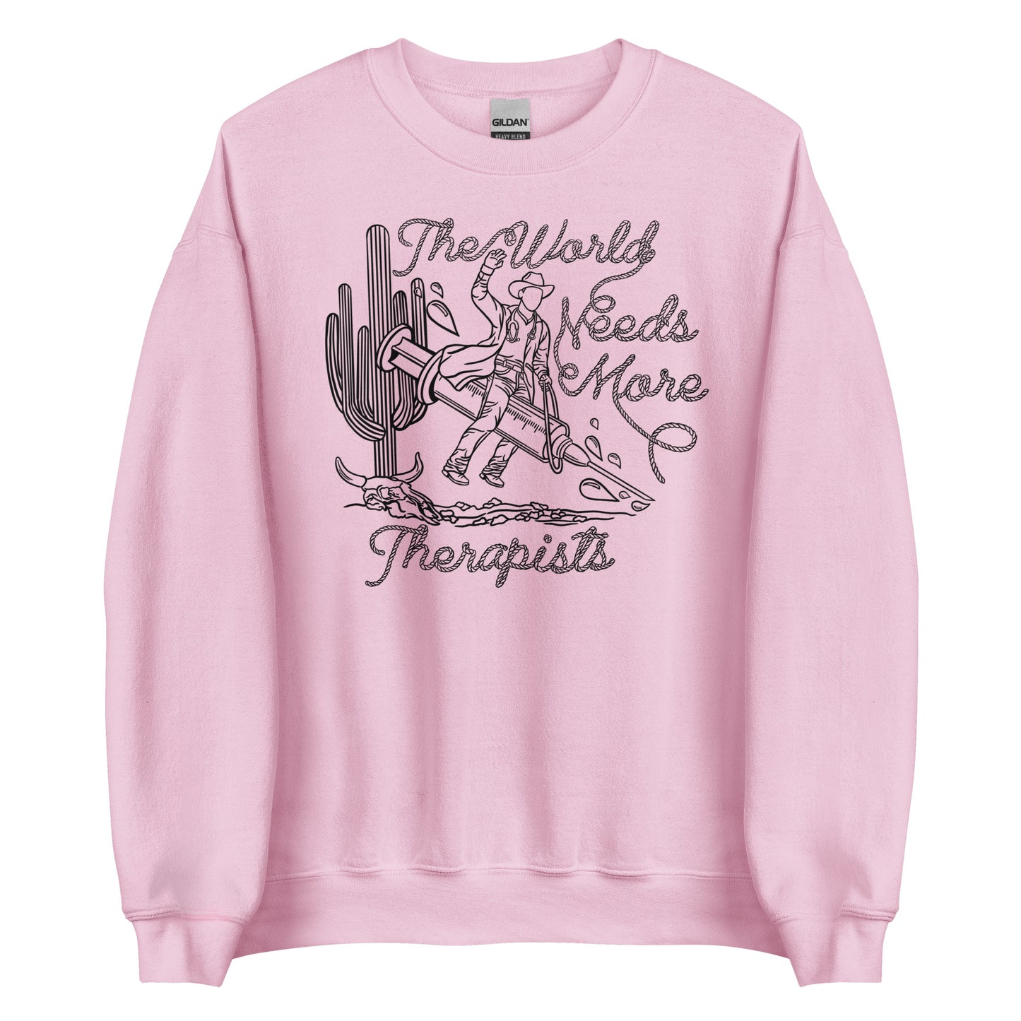 TWNM- Therapists Unisex Crewneck Light Colors