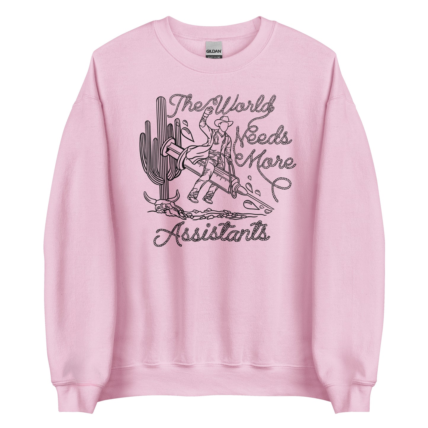 TWNM- Assistants Unisex Crewneck Light Colors