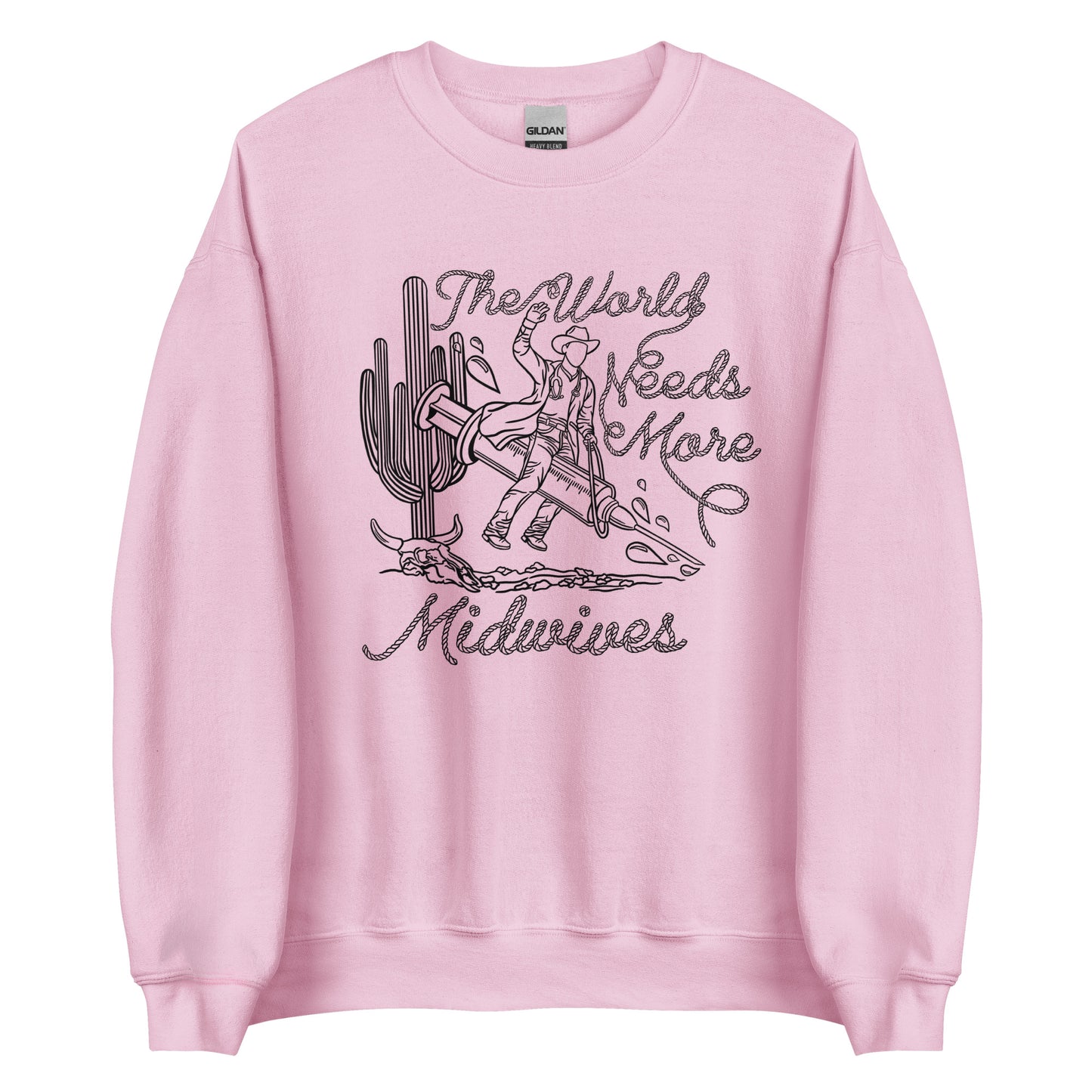 TWNM-Midwives Unisex Crewneck Light Colors